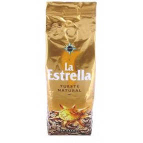 LA ESTRELLA cafe natural en grano 500 grs